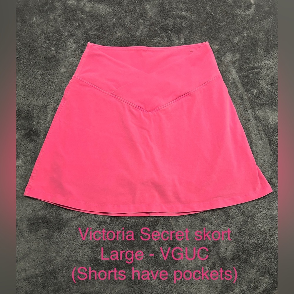 Large VS Pink Skort with Pockets